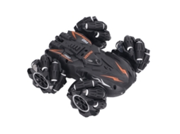 Primerox carro de Controle Remoto 2.4g Drift Acrobacia 360 Graus Recarregável para Crianças Acima de 6 Anos Laranja