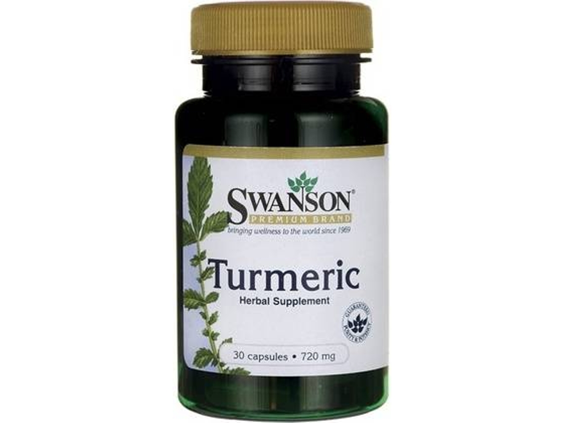 Suplemento Alimentar SWANSON Açafrão (30 cápsulas)