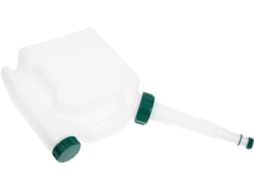 Frasco dispensador de óleo para motores de 2 velocidades, 1,5 l.