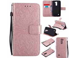 Capa LG K10 HONGWE. Rosa