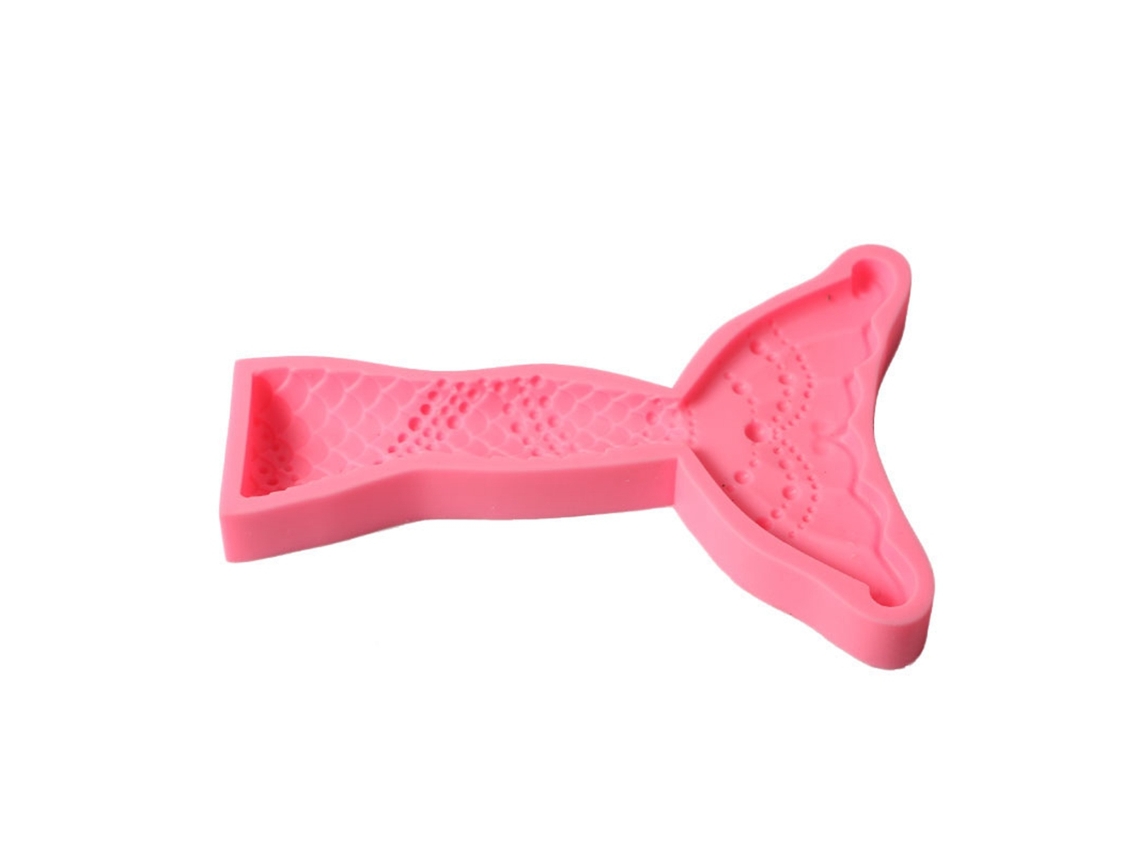 Molde De Silicona Para Chocolate E Bolos Diy Com Concha, Estrela Do Mar E Cauda De Peixe Série Marinha 07