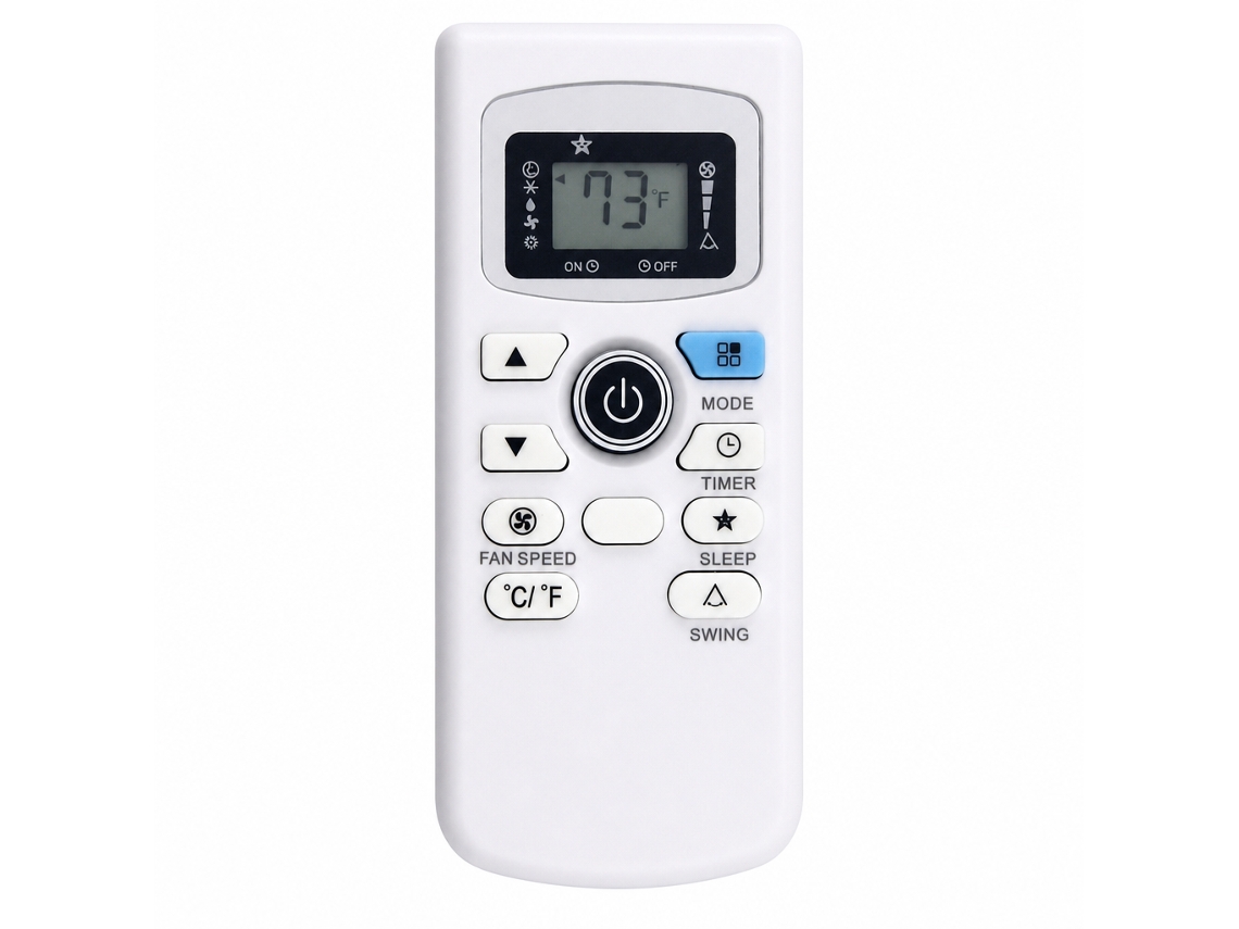 Comando À Distância Para Ar Condicionado Uykq-44 Compatível Com Soleus, Rcecaoshan E Tcl_zhd
