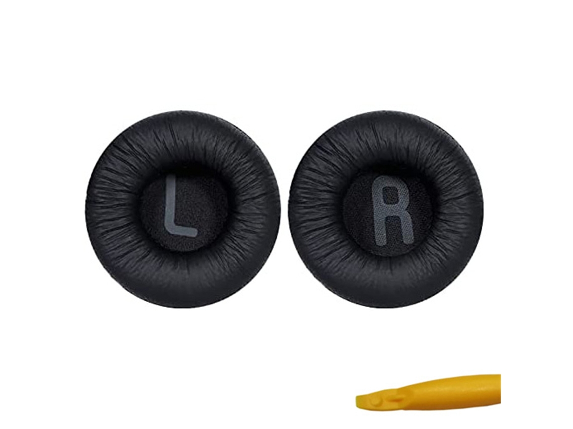 Almofadas Zruxe Para Auscultadores Sony Wh-ch520 (2 Unidades, Espuma Viscoelástica, Pele Proteica, Substituição)