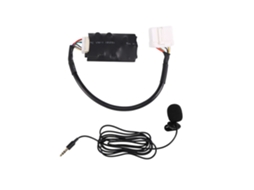 Adaptador De Áudio Para Rádio Automóvel — Cabo Auxiliar E Microfone (viva-voz) — Accord, Crv, Fit, Siming_yua