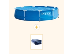 Intex Piscina Com Estrutura Redonda - 366x76 Cm - 2-peças S21331