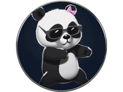 Ímã De Geladeira Com Design Panda Estiloso, Ímã De Liga Metálica Fofo E Colorido Para Geladeira, Quadro Branco, Armário