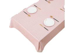 Toalha de Mesa de Pvc À Prova D'Água À Prova de Óleo e À Prova de Respingos para Mesa de Jantar Estilo 1 90 * 150 Cm