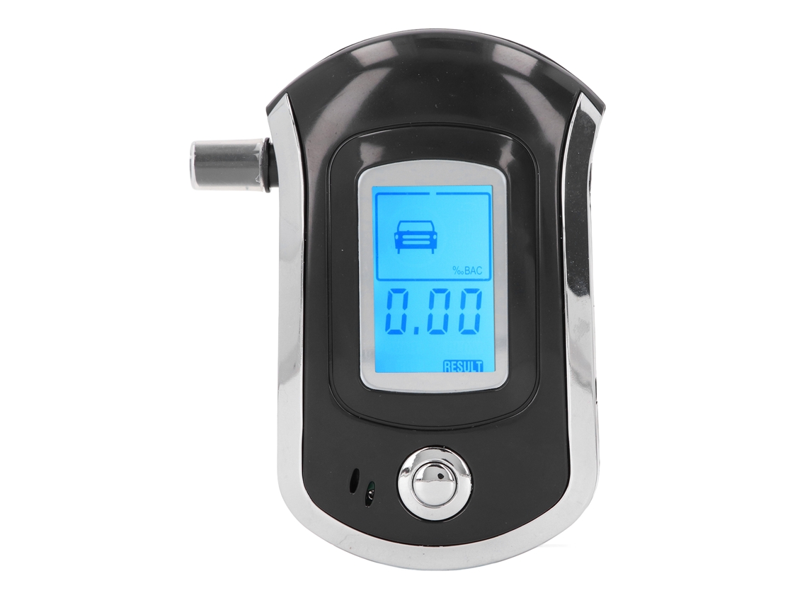 Estador de Álcool Digital Portátil com LCD e Alta Precisão LAXISCREED