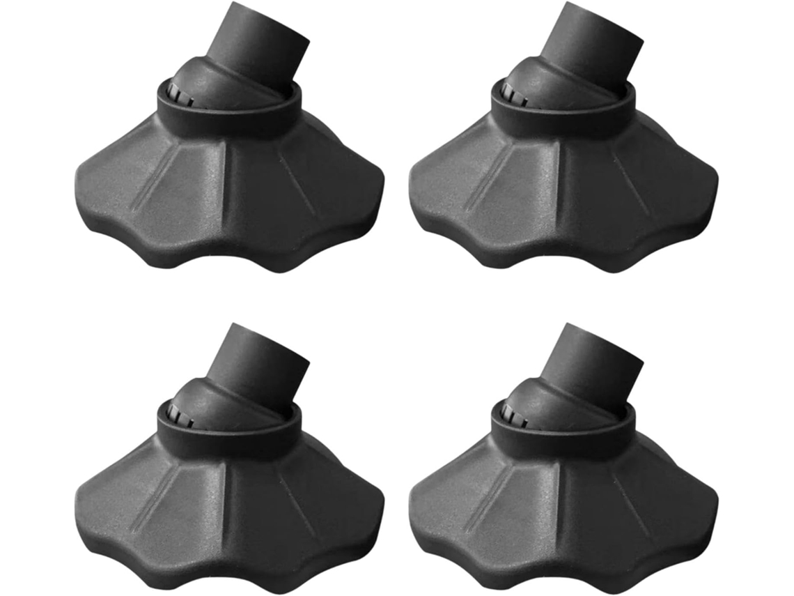 Kit Com 4 Protetores De Pés Para Cadeiras Exterior, Capas Para Pés De Móveis, Material Pp, À Prova De Areia E