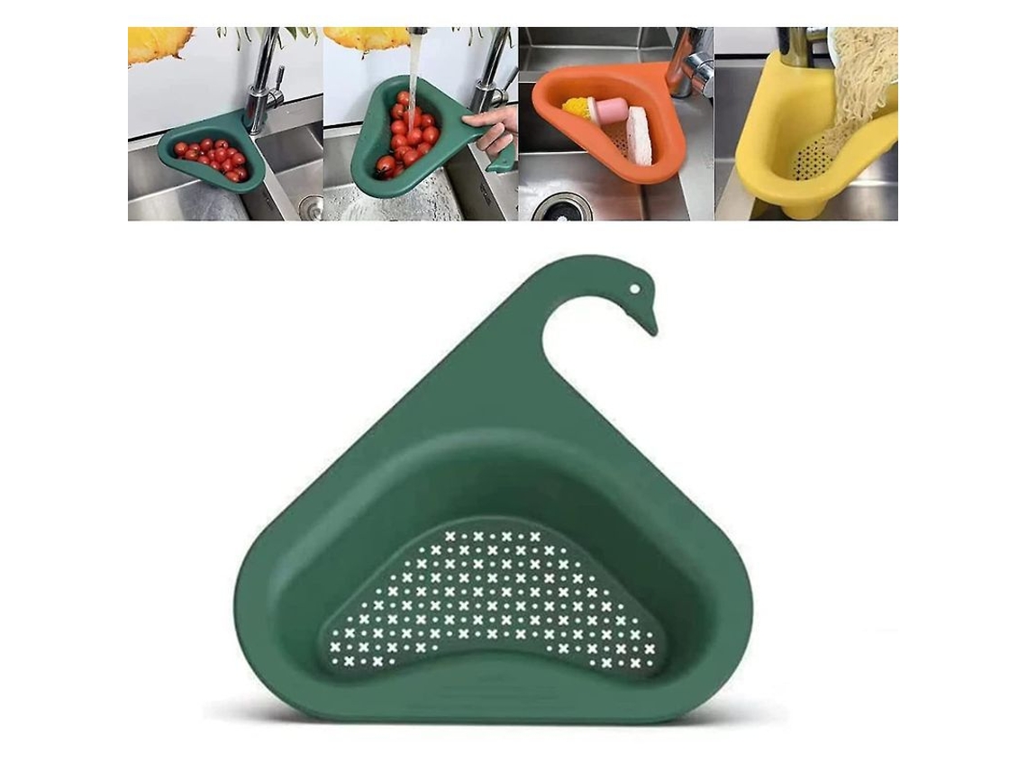 Cesto De Drenagem Cisterna De Cozinha Triangular, Colgado Na Torneira, Multifuncional, Filtro Anti-bloqueio, Apto Para Todos Os Pia