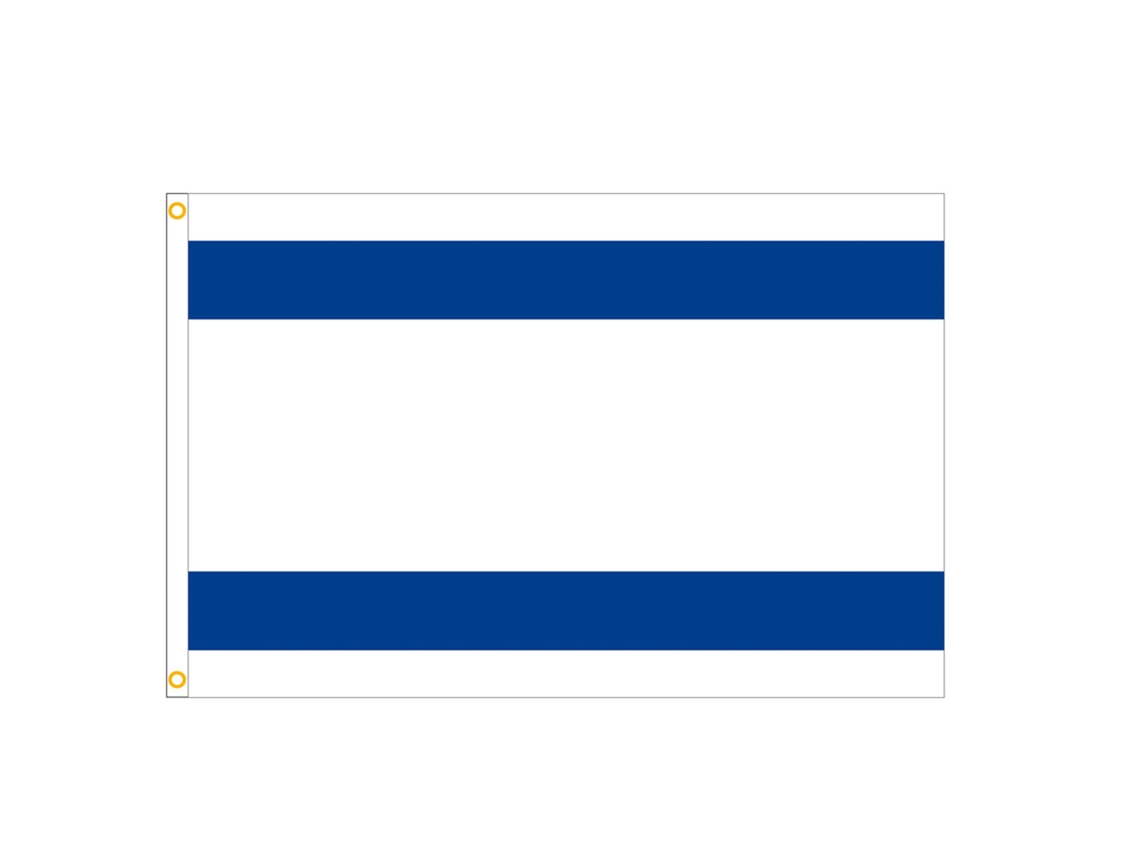 Bandeira de Israel de Poliéster 60x90cm S/MARCA