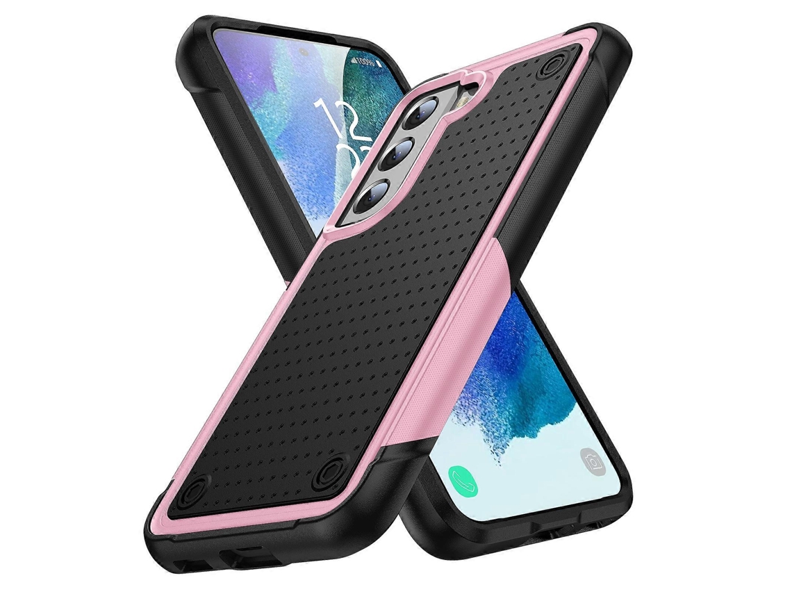 Capa Protetora De Pc Tpu À Prova De Choque Para Samsung Galaxy S21 Fe 5g