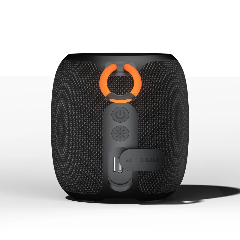 (preto) Alto-falante Subwoofer, Reprodutor De Música Sem Fio Bluetooth 5.3, Bateria De 1500mah