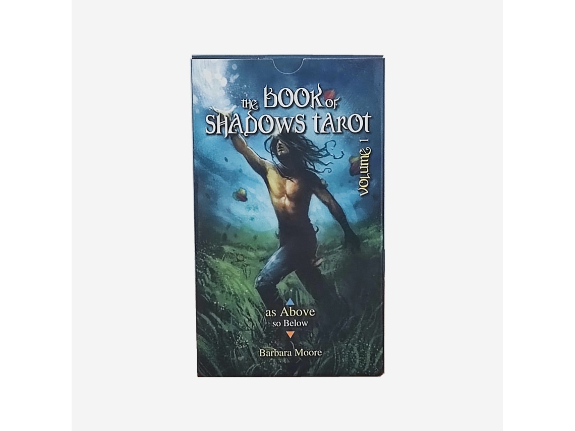 Nova Edição do Tarô o Livro Das Sombras, o Livro Das Sombras, Cartas de Tarô, Cartas Oráculo, Jogo de Tabuleiro MDUG