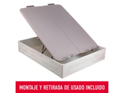 Sommier com Arrumação PIKOLIN Design Tampa Dupla - 160x200cm (31 Cm de Altura - Glaciar)