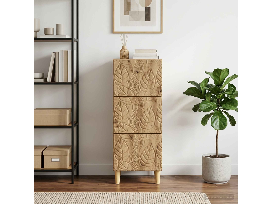 Vidaxl Gabinete De Gavetas 33 X 34,5 X 90 Cm Derivados De Madeira