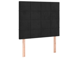 Headboard, Headboards Vidaxl Preto Veludo (100 Cm)
