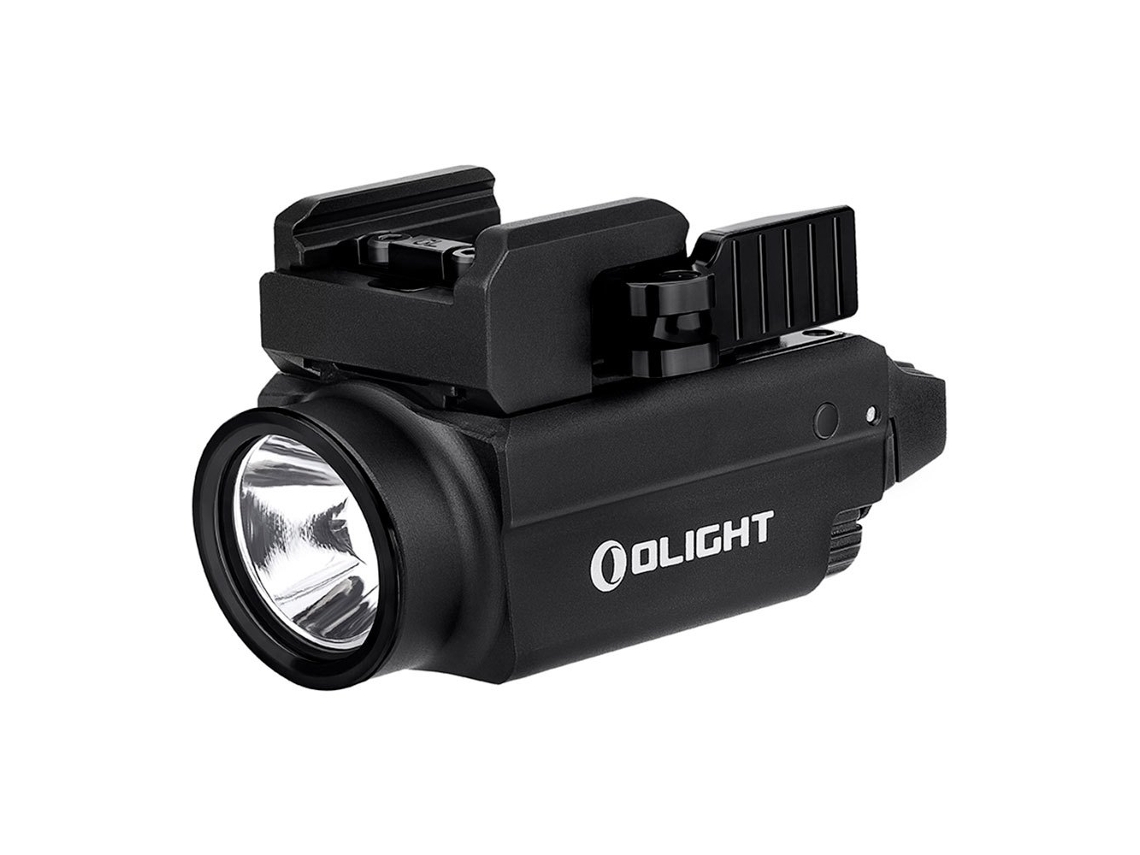 Lanterna com Laser Verde Baldr S Prateado 800 Lumensolight
