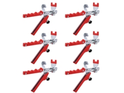 Alicate Profissional Para Nivelamento De Ladrilhos, 6 Peças, Conjunto De Nivelamento Manual Para Ladrilhos De Cerâmica Aquaforge