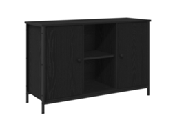 Conjunto 1 Conjunto De Móvel De Tv Vidaxl Preto Derivados De Madeira (101 X 35 X 65 Cm)
