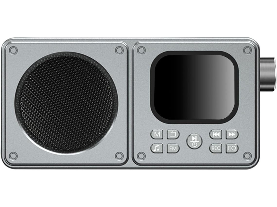 Reprodutor De Mp3 Portátil, Bluetooth 5.4, Tela 2,01 Polegadas, Rádio