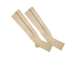 Meias De Compressão Wellys Com Zíper