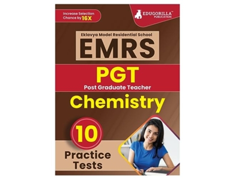 Livro EMRS PGT Chemistry de Edugorilla Prep Experts (Inglês)