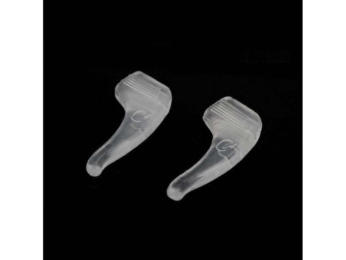 10 Peças de Ganchos Antiderrapantes para Óculos, Ponta Suporte Têmpora Silicone GOKOCO