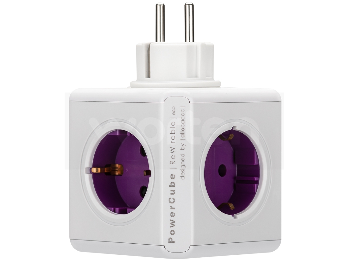 Tomada Cubo ALLOCACOC ReWirable Travel AL 1800 (Europa)