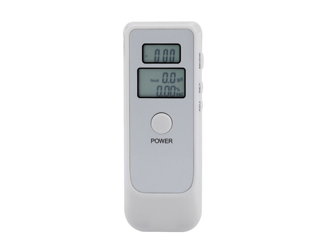 Etilômetro (visor Digital Lcd De Tela Dupla + Portátil)