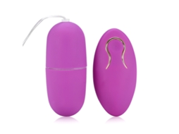 Ovo Vibrador Para Mulher Impermeável Com Controle Remoto Sem Fio Roxo Brinquedo Erótico