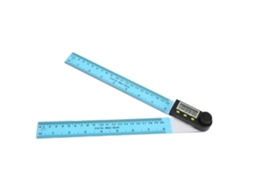 Yuru goniômetro Digital Eletrônico Protractor Régua de PVC 0-200mm