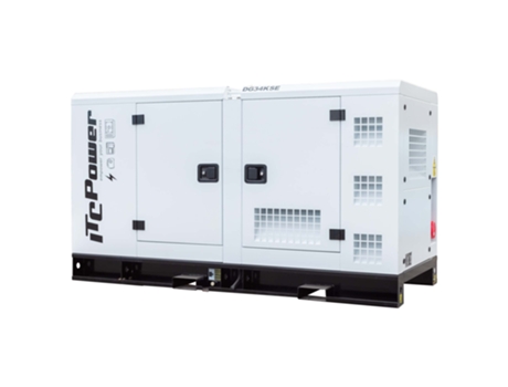 Itcpower Dg34Kse Grupo Eletrogénio Insonorizado Itcpower Trifásico 34Kvas ITC POWER