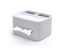 Caixa de Papel Higiênico de Plástico, Simples, Dispenser, com Elástico Interno, Armazenamento, Lar, Roxo Claro