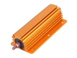 Resistência Rx24 200w 1r de Cáscara de Alumínio Oro para Fonte de Alimentação | S/MARCA