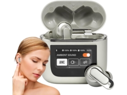 Fones De Ouvido Inteligentes E Sem Fio Com Estojo Controle Por Toque.