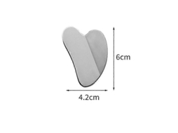 1 Peça de Massageador Raspador Gua Sha em Aço Inoxidável para Rosto, Pescoço e Corpo. Ferramenta Massagem Pa Ra Cuidados com a Pele Fac GOKOCO