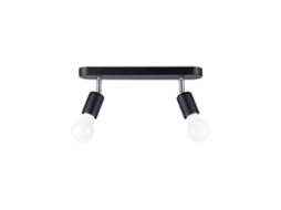 Sollux Sl.1121 Lámpara De Techo Fornes 2 Negro