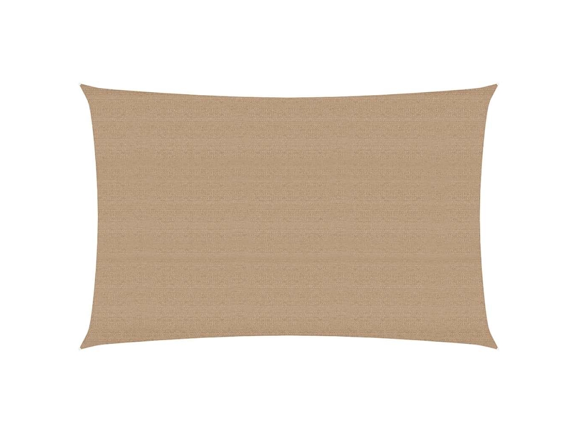 Sun Sail, Sun Sails Vidaxl Cinzento-acastanhado Polietileno (3 X 5 M)