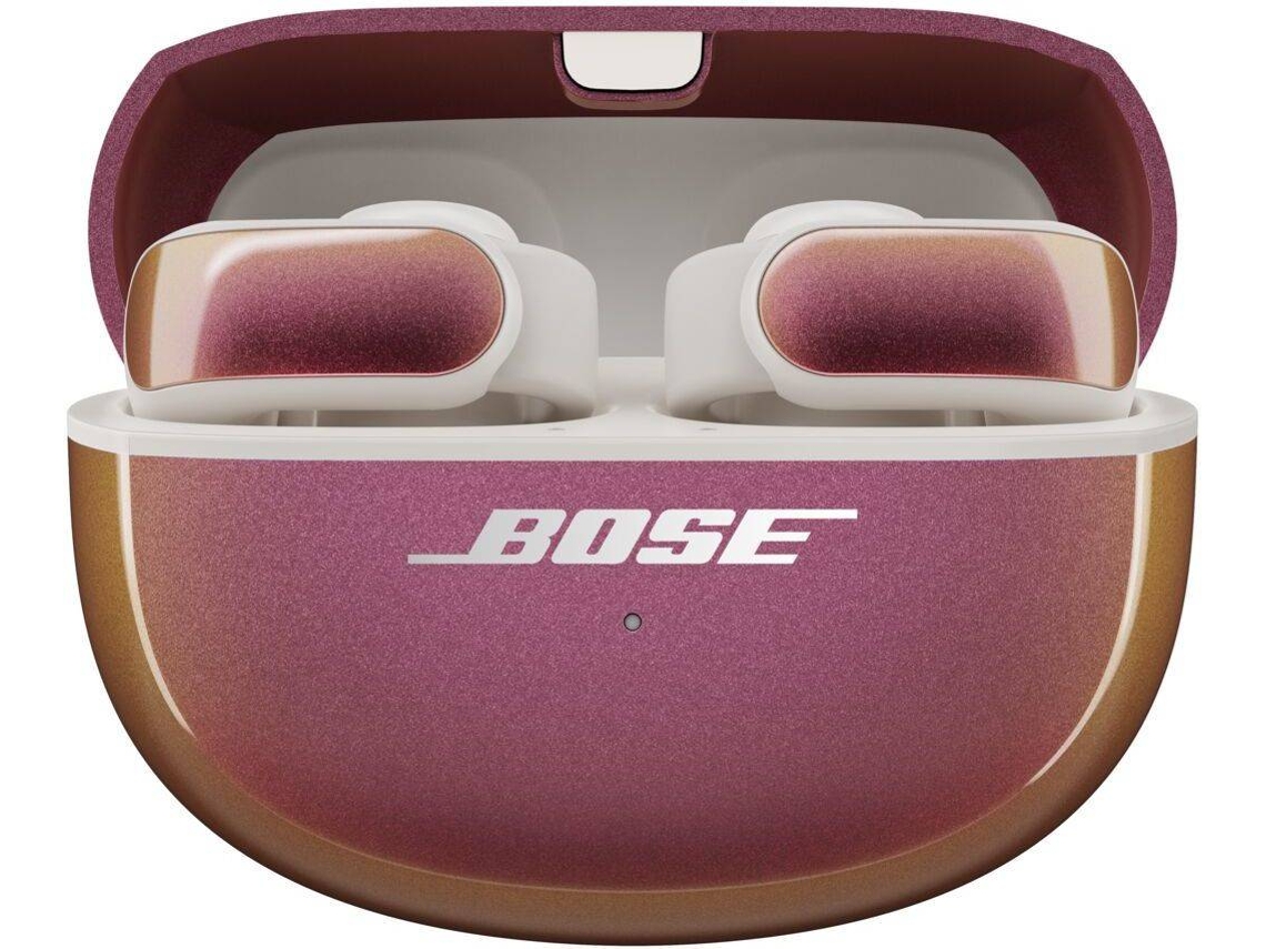 Auriculares Bluetooth True Wireless BOSE Ultra Open (Open Ear - Microfone - Edição Limitada - Laranja Sunset)