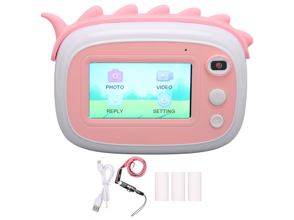 Câmera Digital Infantil EOOCOO (impressão Térmica com Lentes Duas)