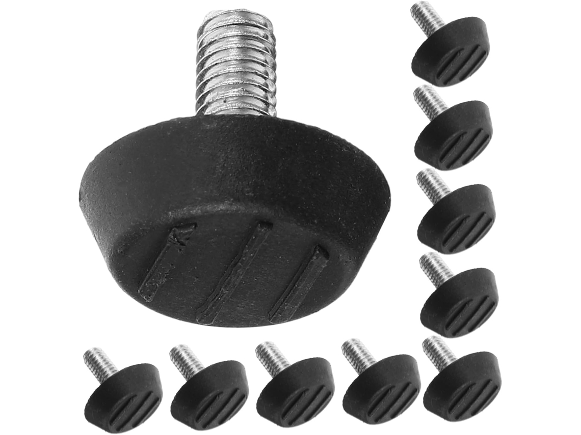 Conjunto De 100 Niveladores Móveis Ajustáveis Cabilock Com Base Borracha Antiderrapante Para Pés Mesas, Cadeiras E