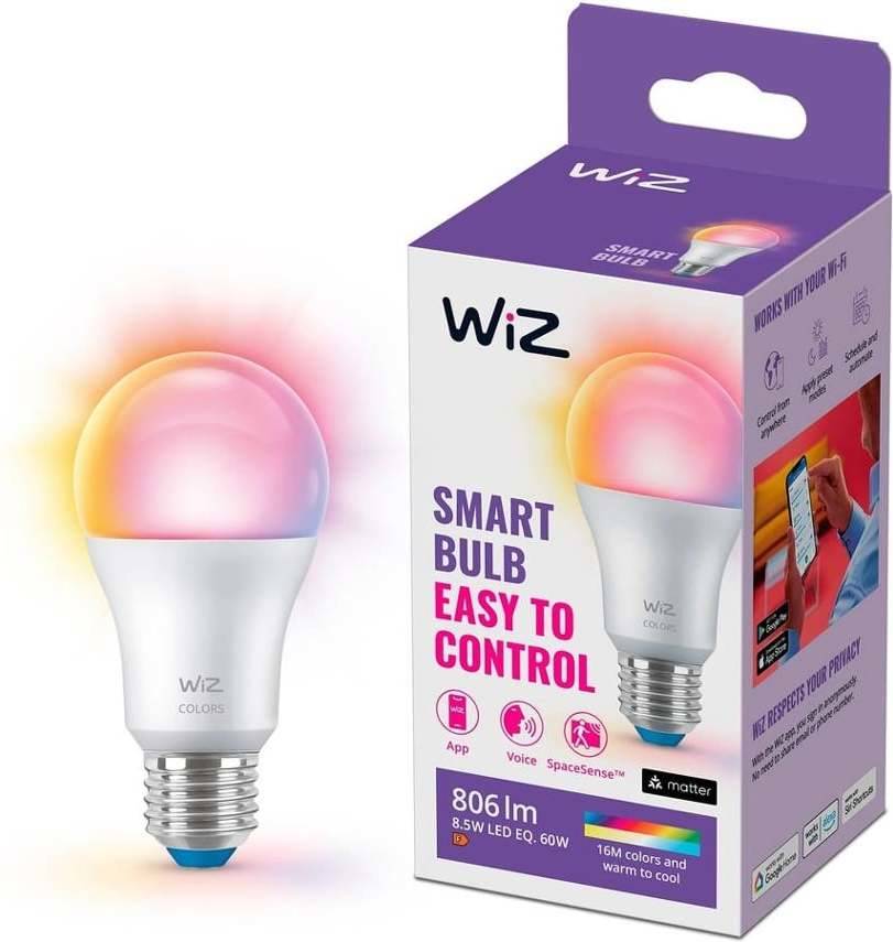 Lâmpada WiZ RGB A60 E27 922-65 (Branco)
