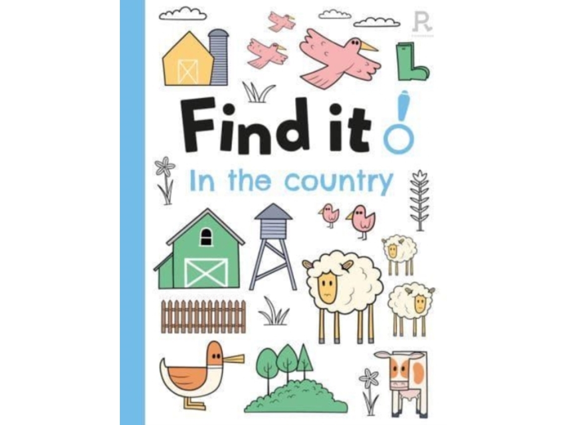 Livro Find it! In the country de Richardson Puzzles And Games (Inglês)