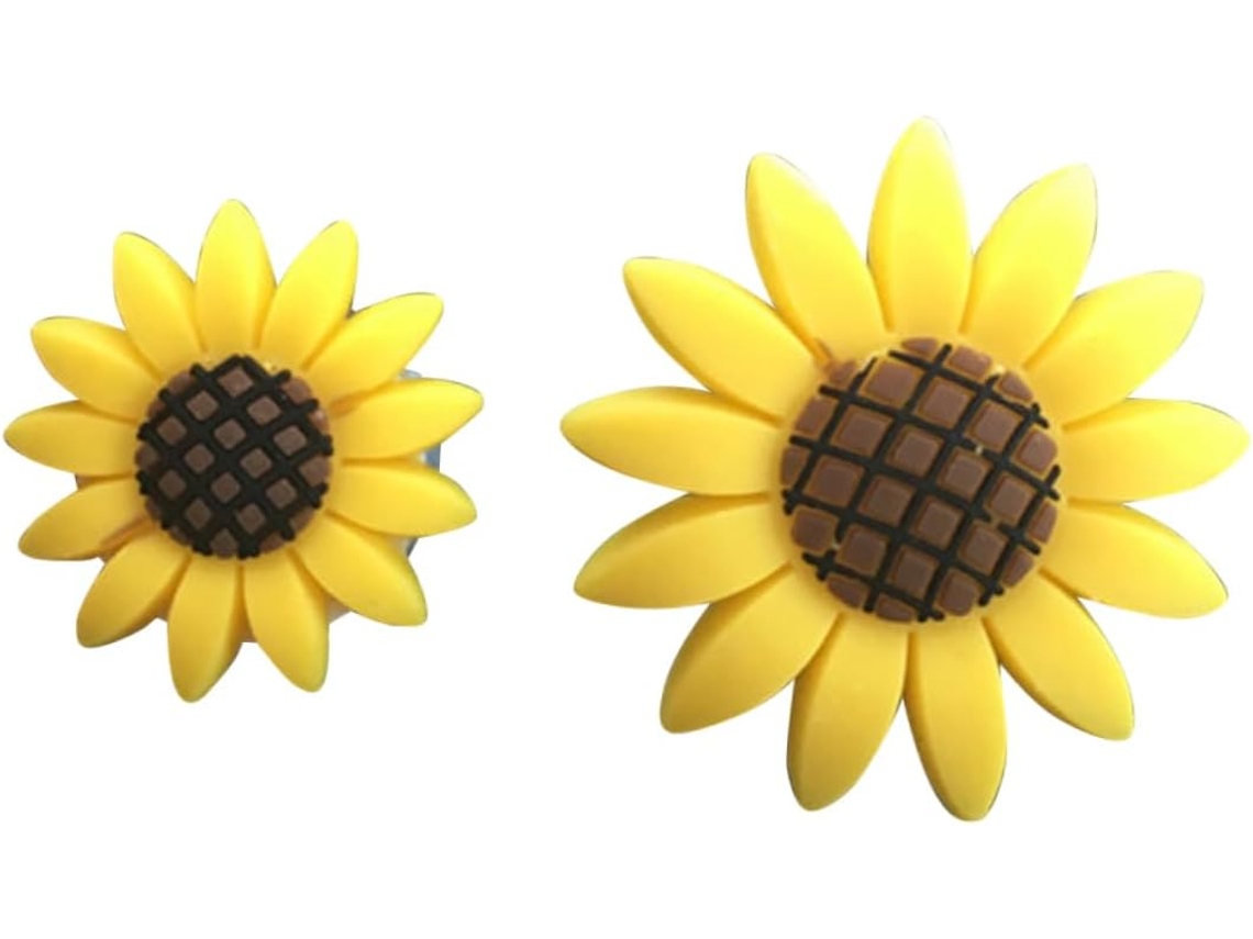 Conjunto de 2 peças decorativas para carro, acessórios automotivos e aromatizador de ar.