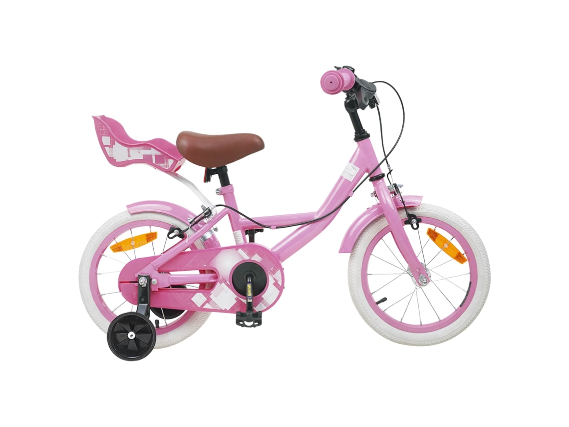 Vidaxl Bicicleta Infantil 16 Polegadas Para Crianças De 4 A 6 Anos
