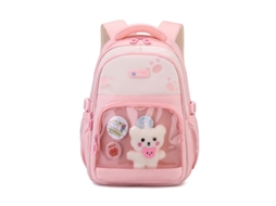 Mochila Confortável Para Viagens: As Alças Acolchoadas Reduzem Ideal Para A Faculdade, Viagens Ou Trabalho. Rosa Hexinyigjly