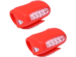 2 Unidades De Luz Traseira Para Bicicleta, Farol Ciclismo, Led