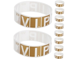 Pacote Com 600-pulseiras De Papel Impermeáveis Para Festas, Eventos Musicais, Shows E Clubes