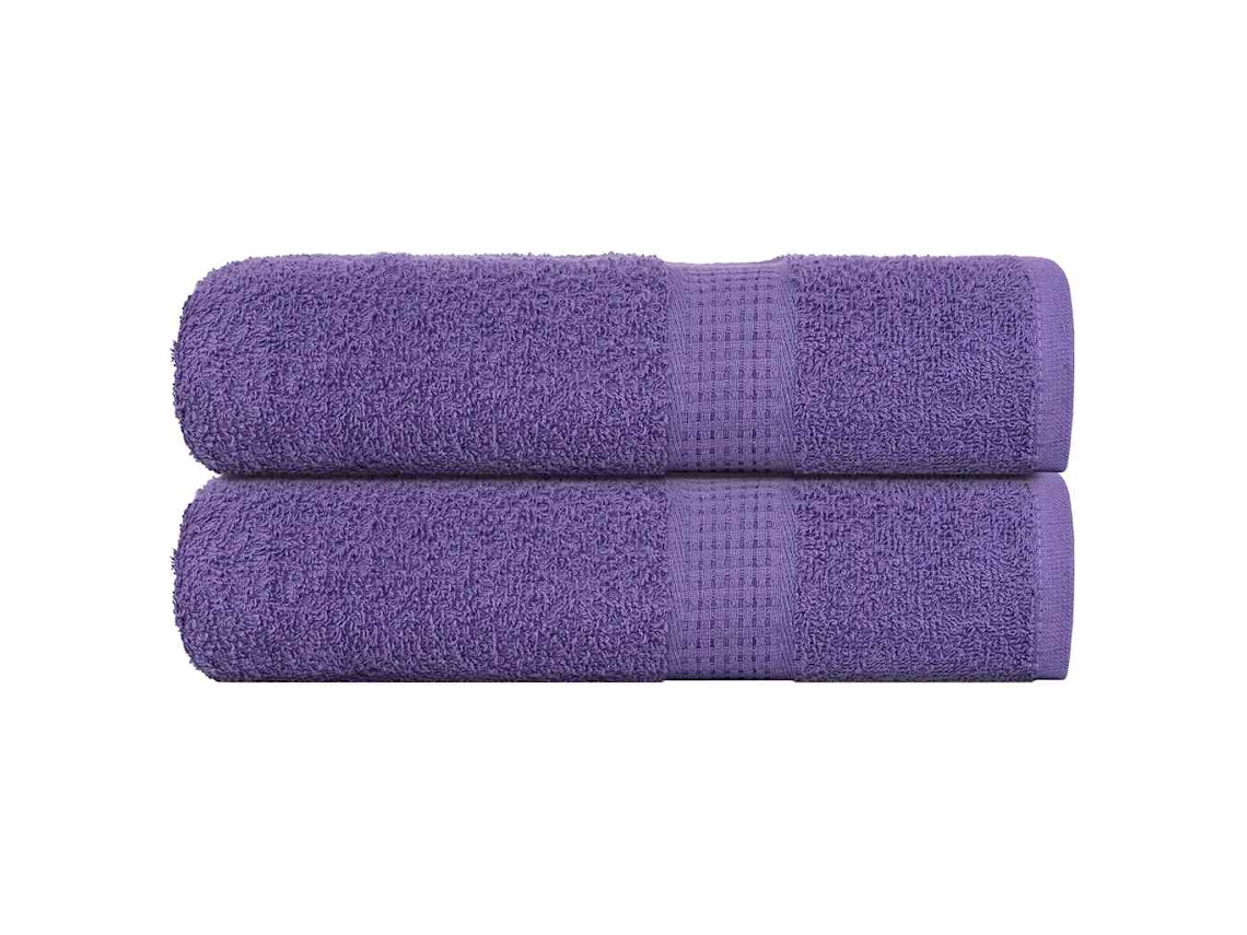 Shower Towel, Shower Towels Vidaxl Roxo Algodão (70 X 140 Cm)